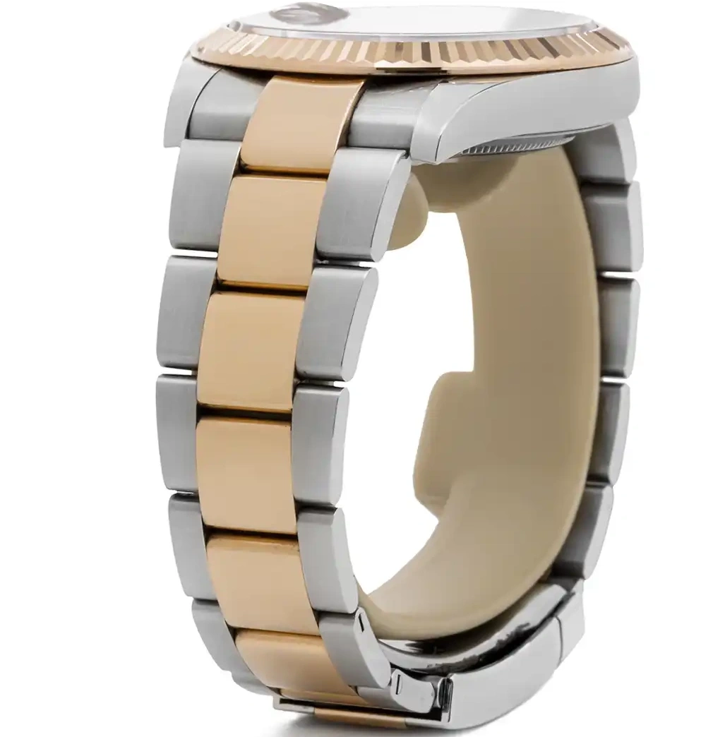 Prestigious Jewelrys & Rose Stainless Gold Steel 126331 Rolex Datejust 0713